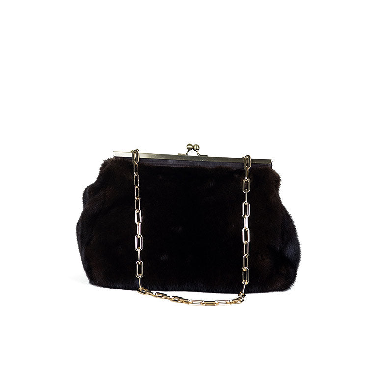 Caitlin- Ranch Mink Clutch