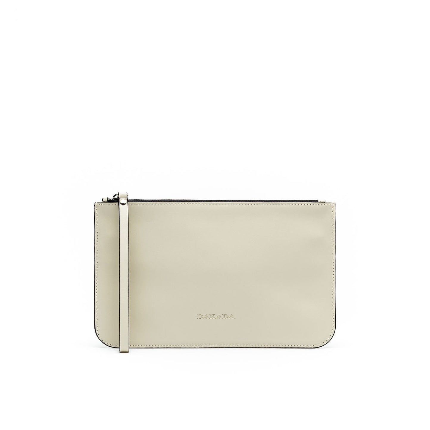 Brooklyn- Cream Leather with Black Trim