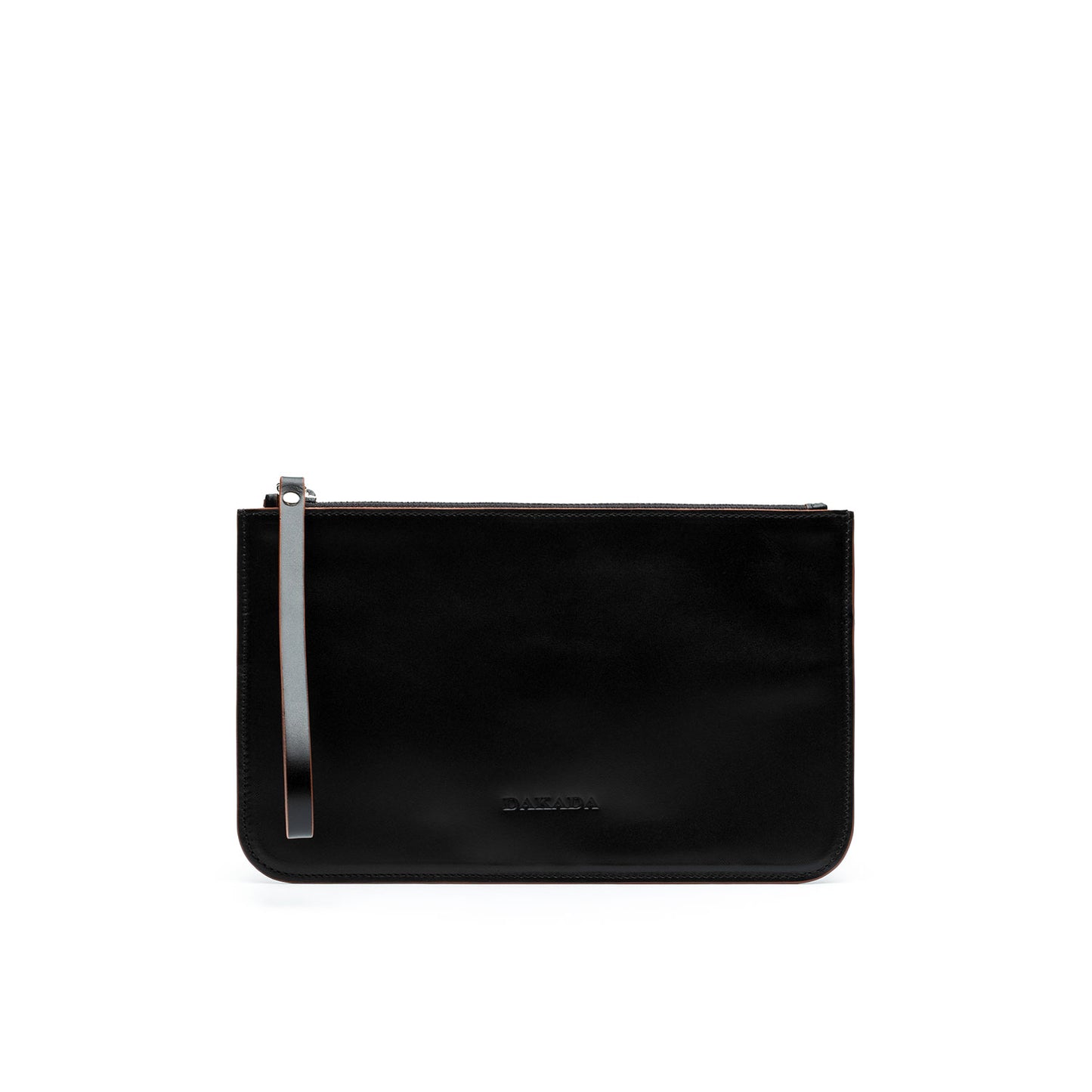 Brooklyn- Black Leather with Camel Trim