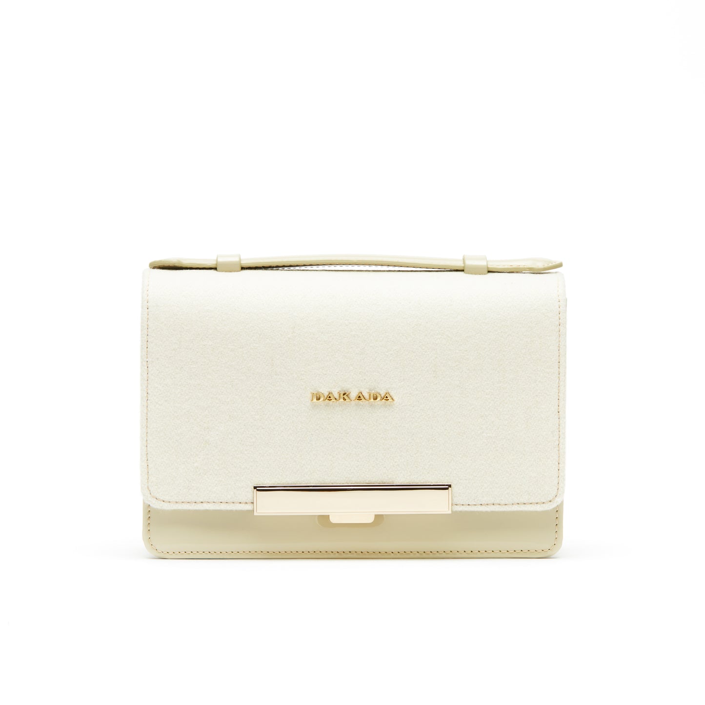 DKD Clutch- Cream Wool