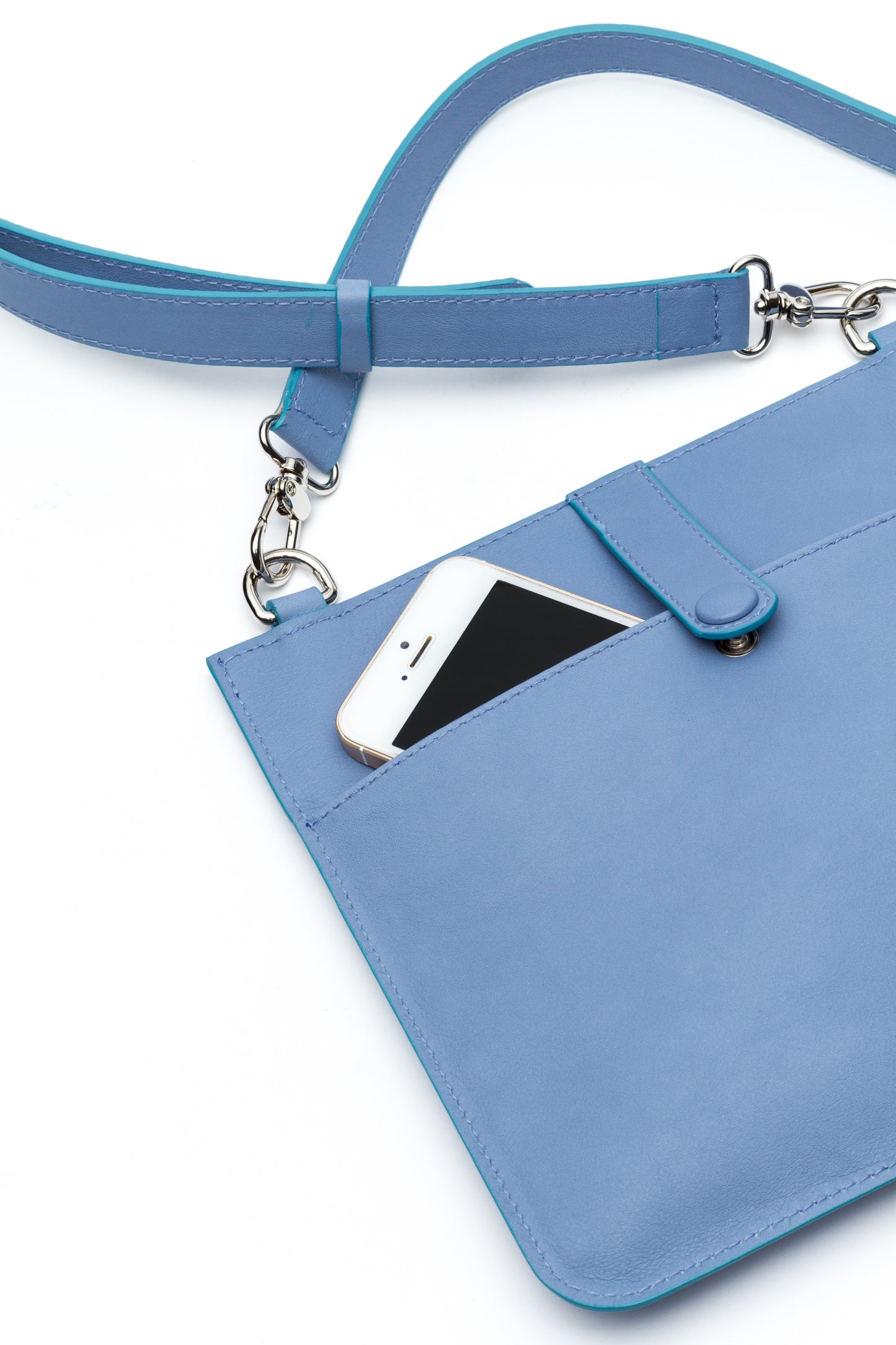 LA Crossover- Light Blue Leather