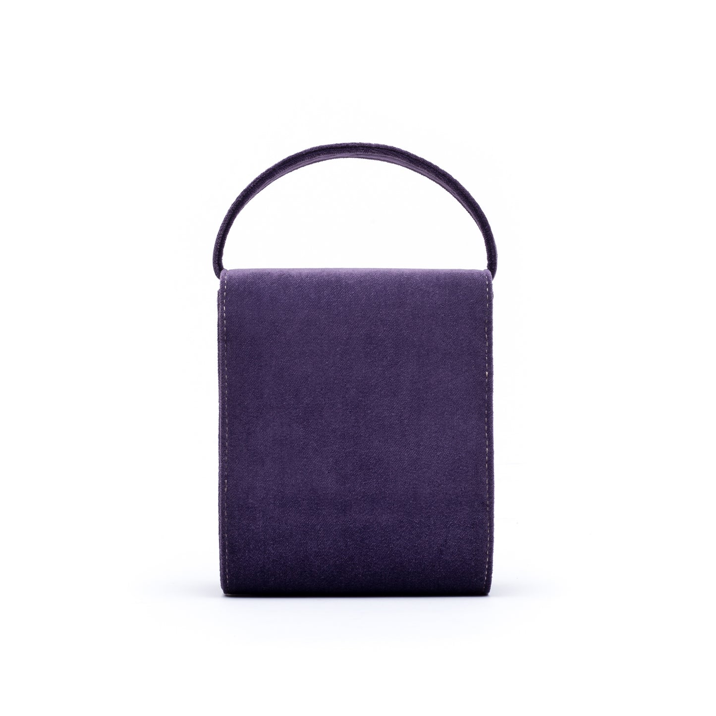 Cucci- Purple Velvet Bag