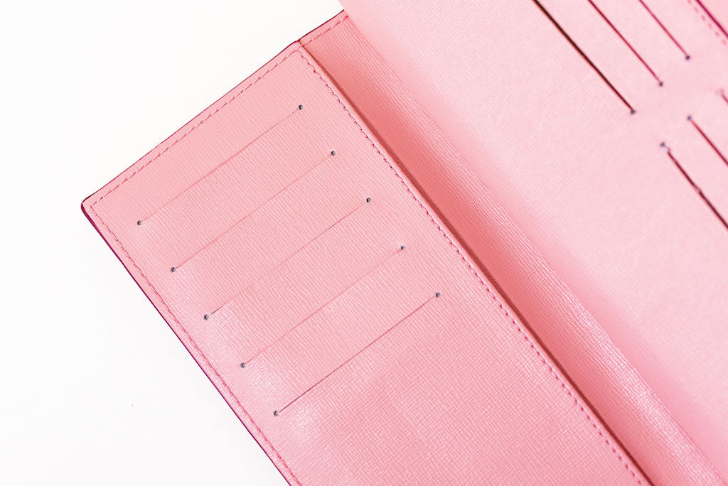 Patricia- Pink Leather Wallet