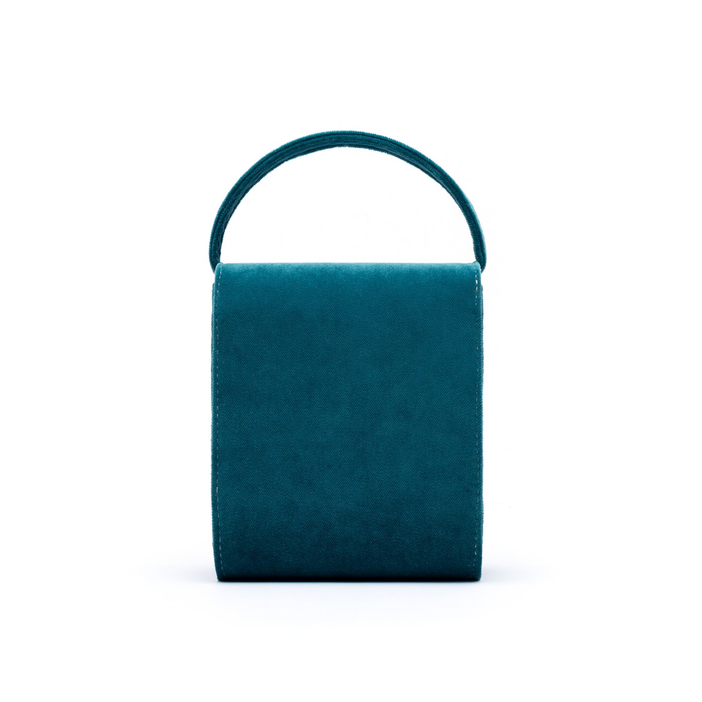 Cucci- Teal Velvet Bag