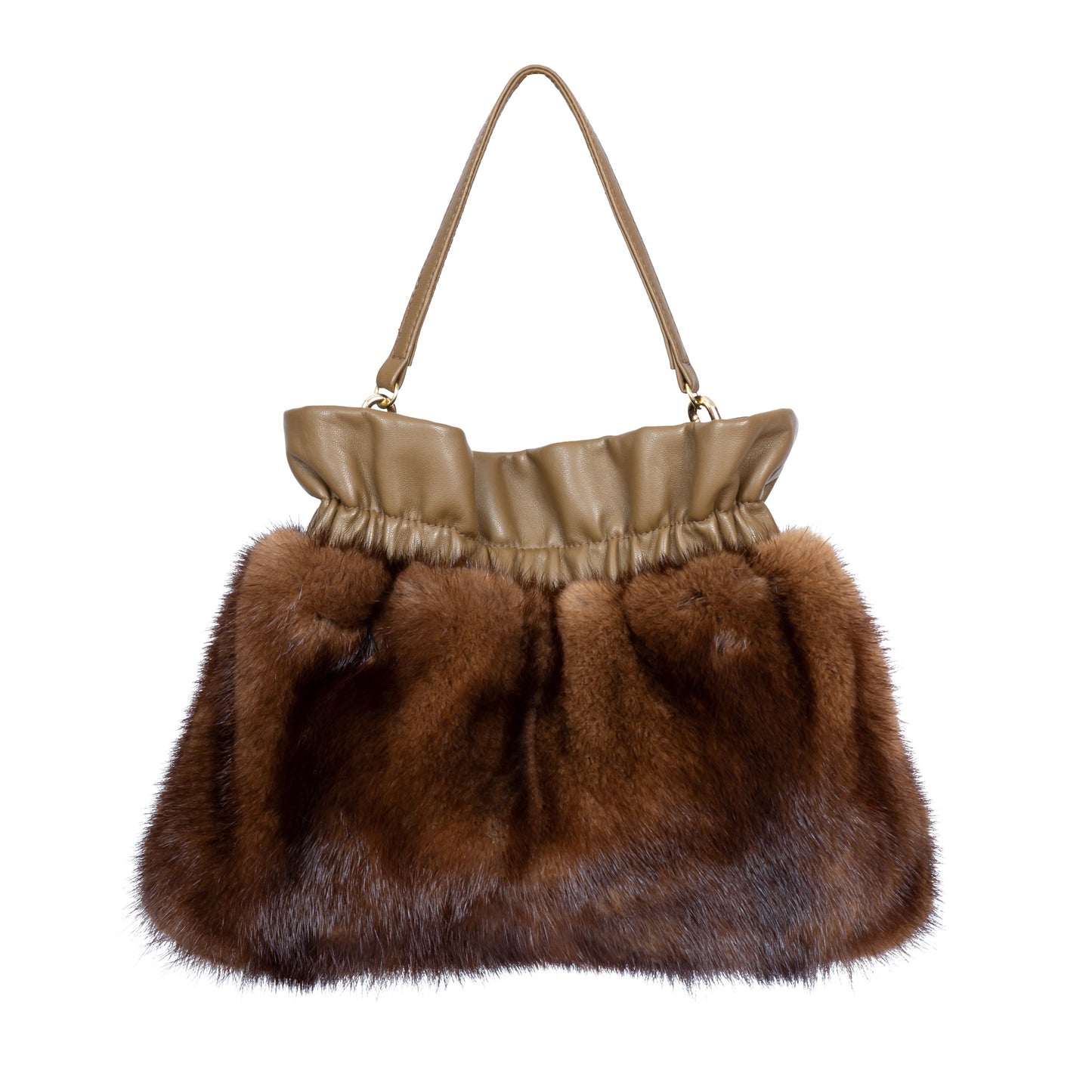 Parker- Demi Buff Mink and Leather