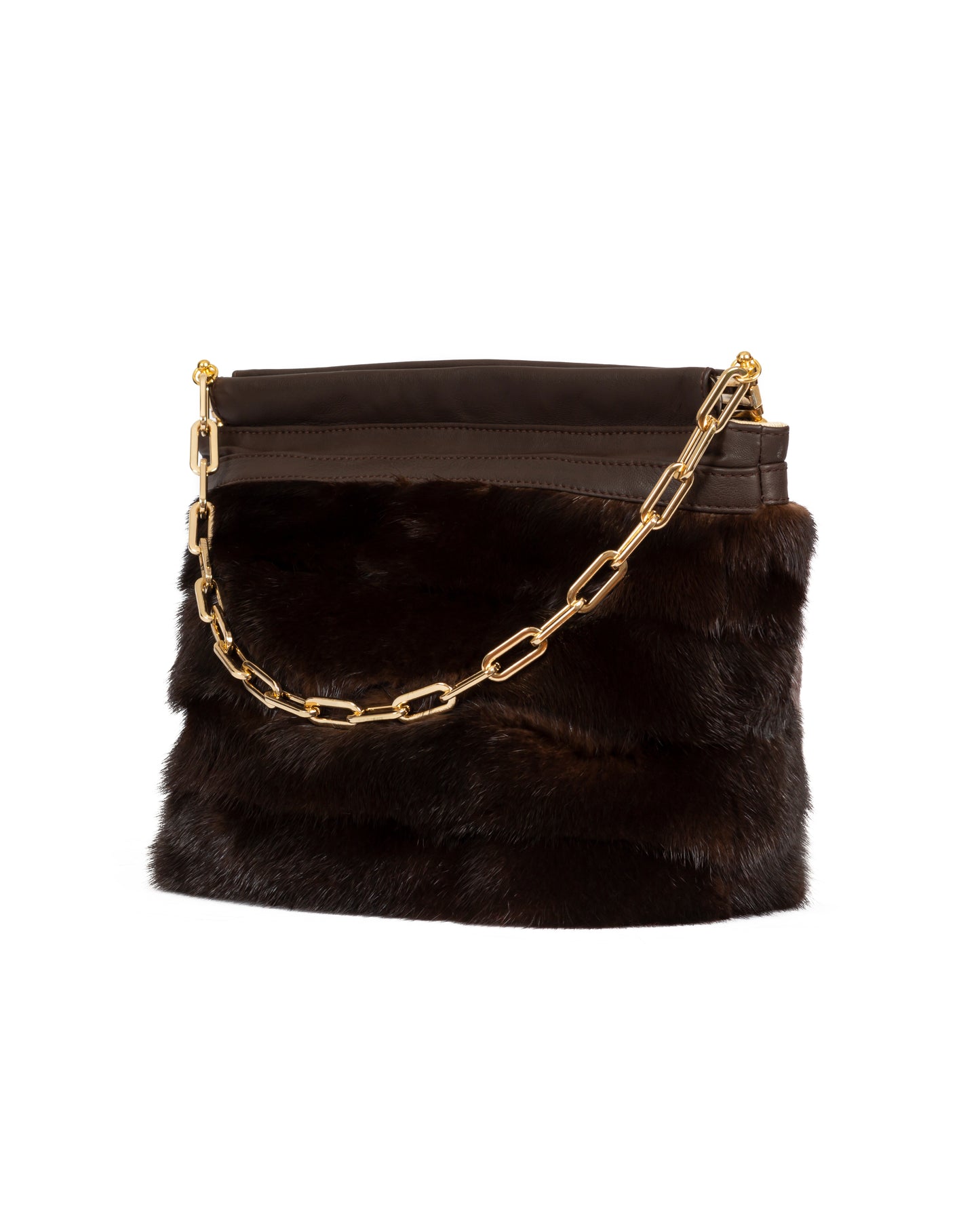 Paulita- Mahogany Mink Bag
