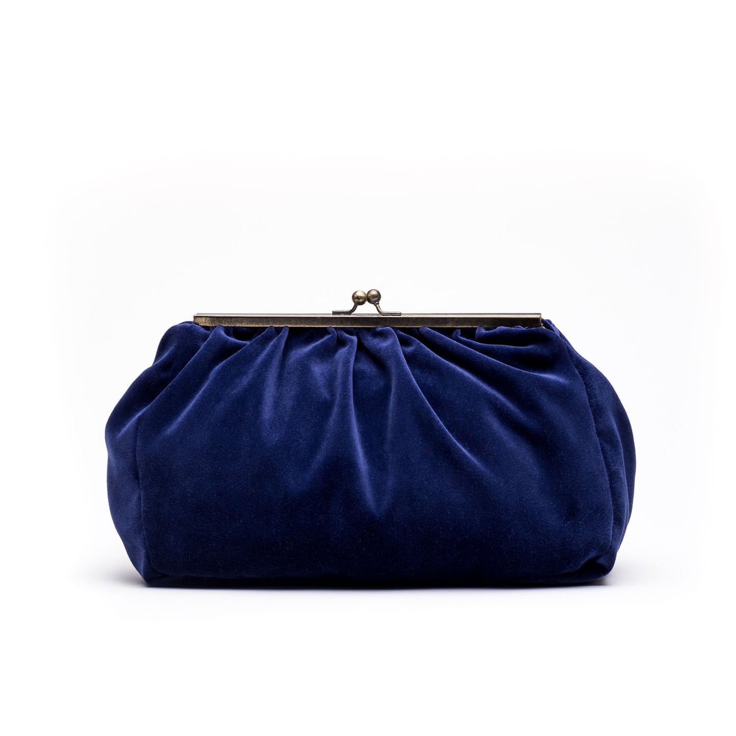 Caitlin- Blue Velvet Clutch