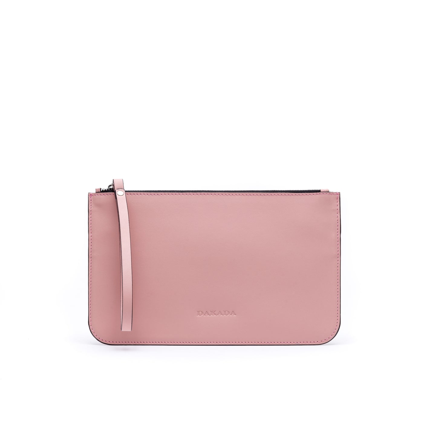 Brooklyn- Pink Leather with Black Trim