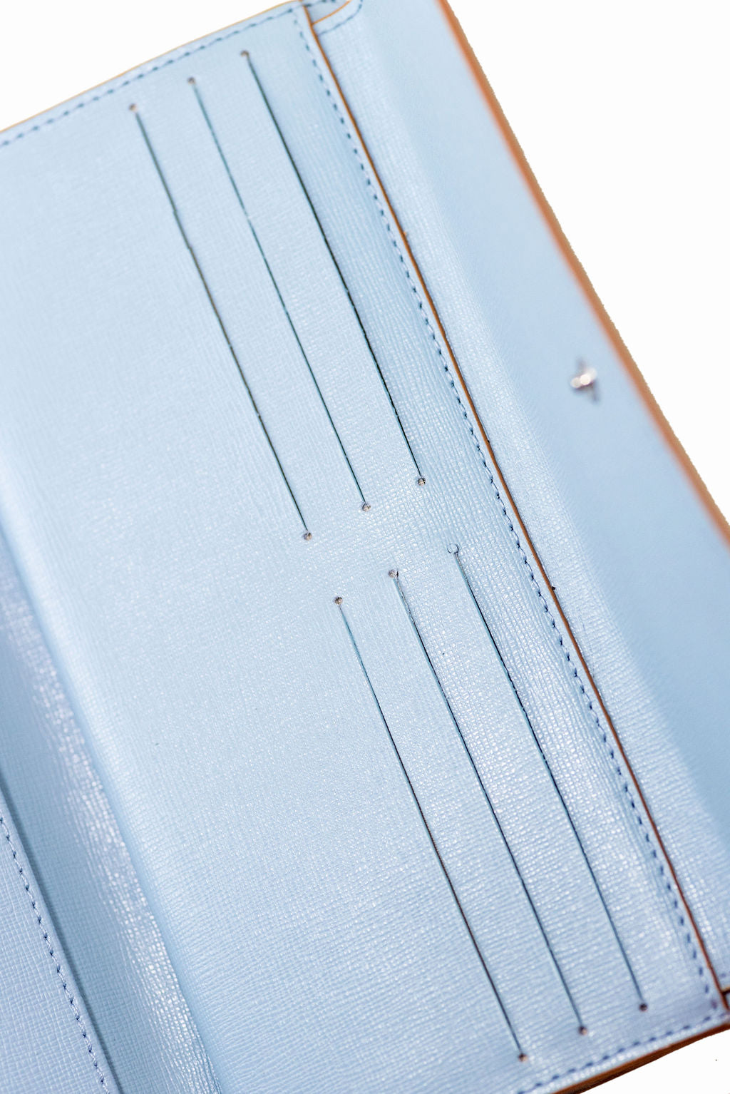 Patricia- Blue Leather Wallet