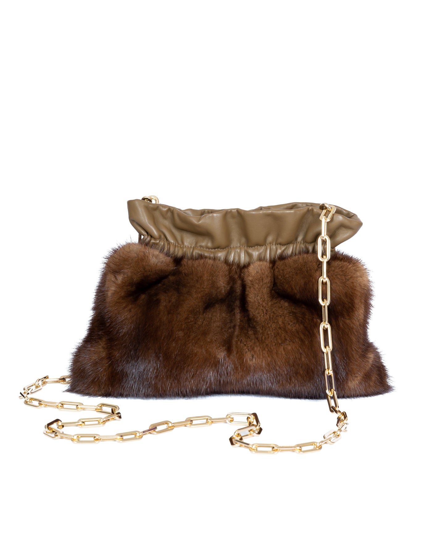 Parker- Demi Buff Mink and Leather