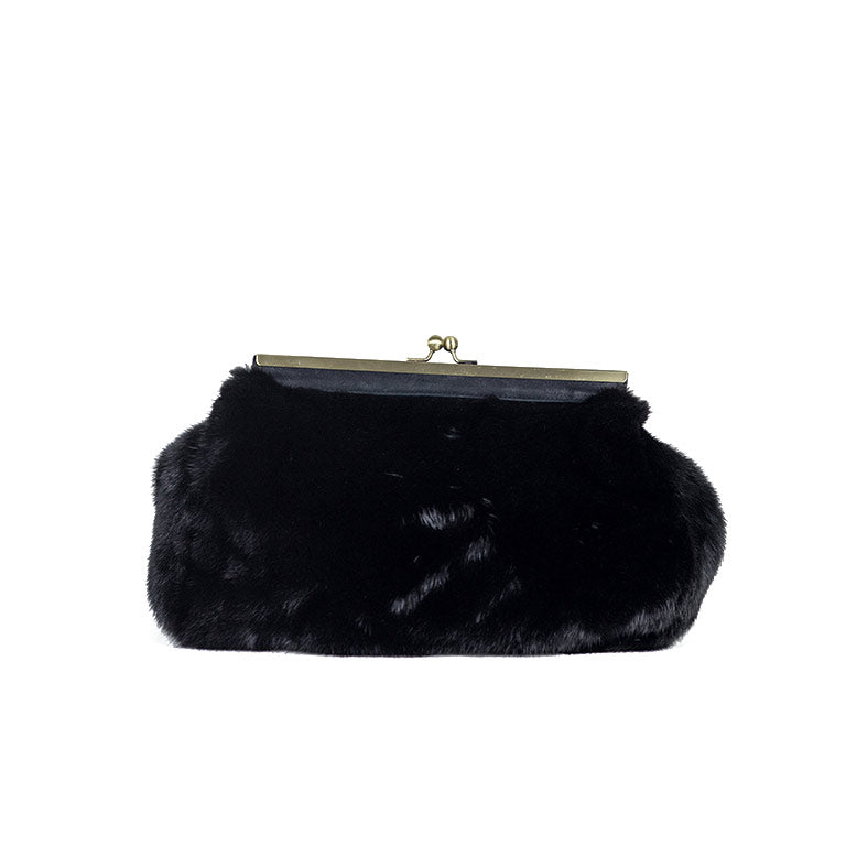 Caitlin- Ranch Mink Clutch