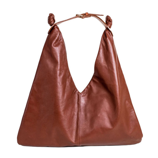 Rowan- Brown Leather Shoulder Bag