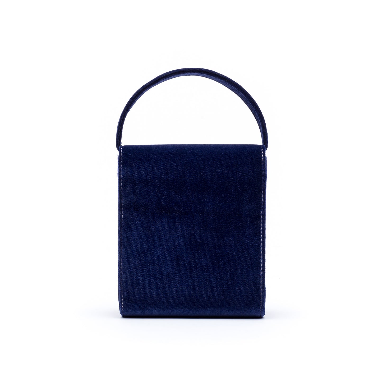 Cucci- Navy Blue Velvet Bag