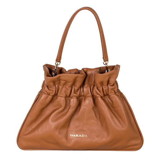 Parker- Camel Leather Bag