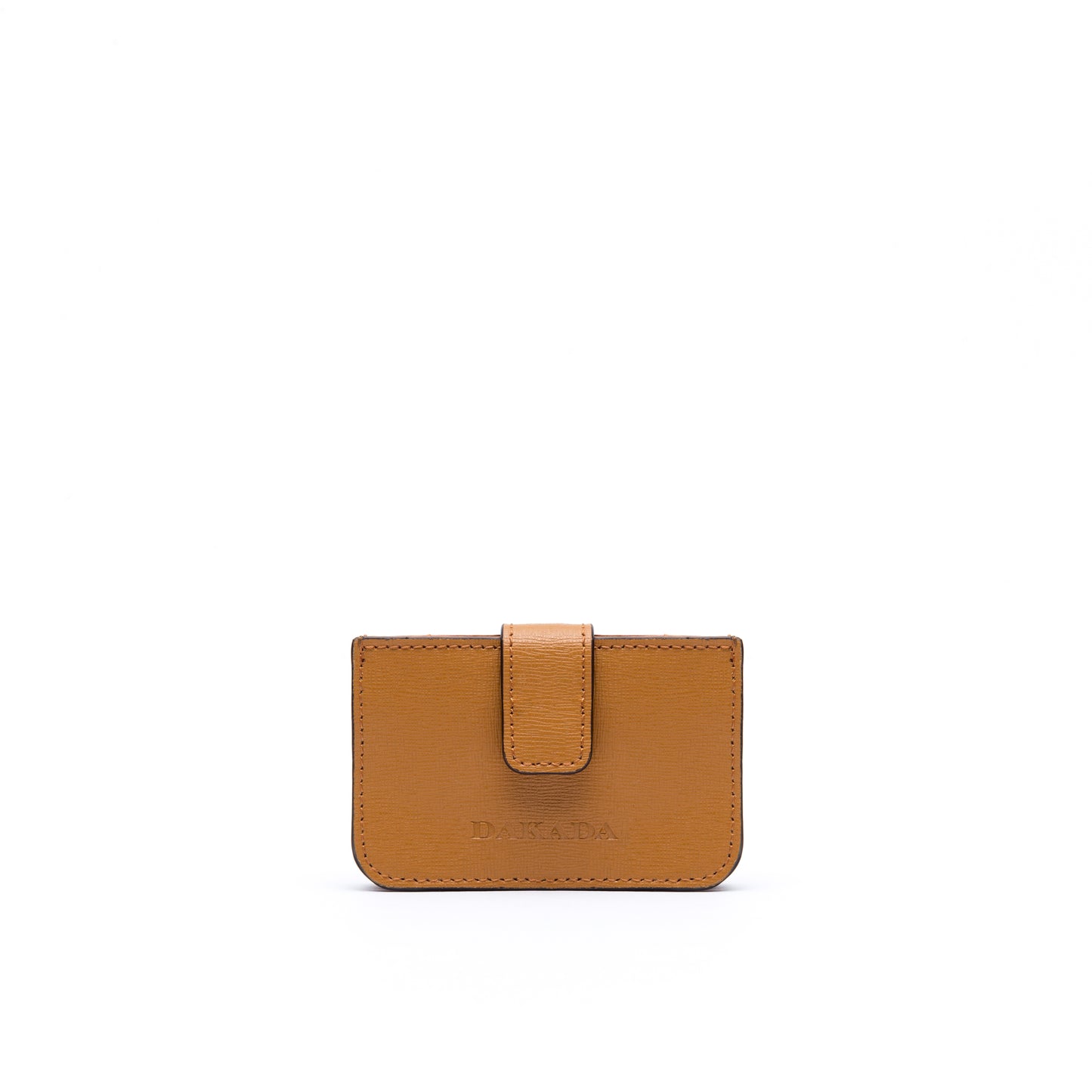 LA Card Holder- Camel Leather