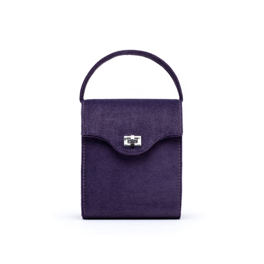 Cucci- Purple Velvet Bag