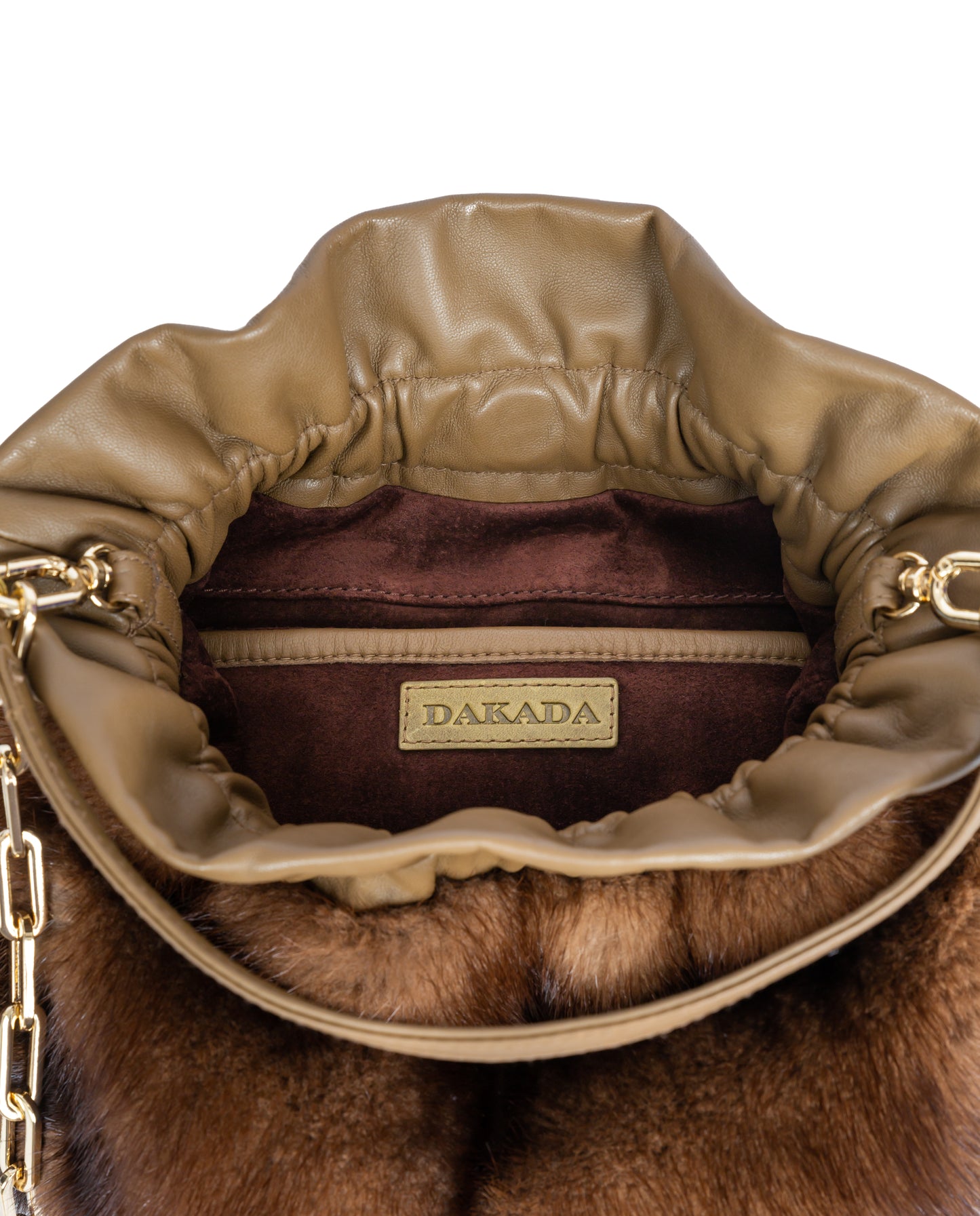 Parker- Demi Buff Mink and Leather
