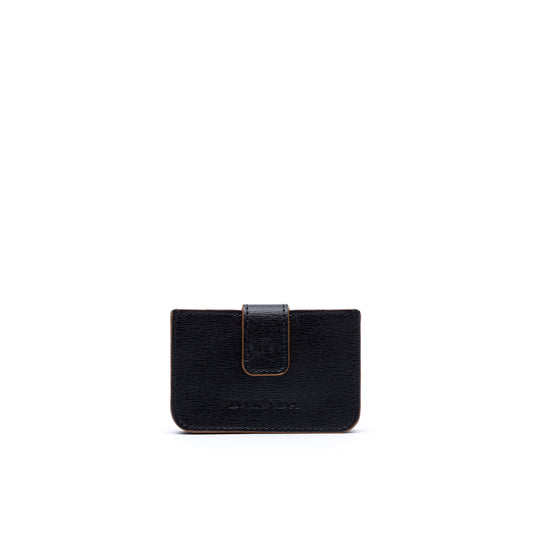 LA Card Holder- Black Leather