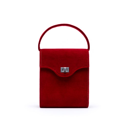 Cucci- Red Velvet Bag