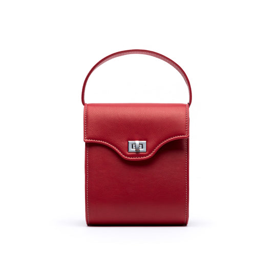 Cucci- Red Leather Bag